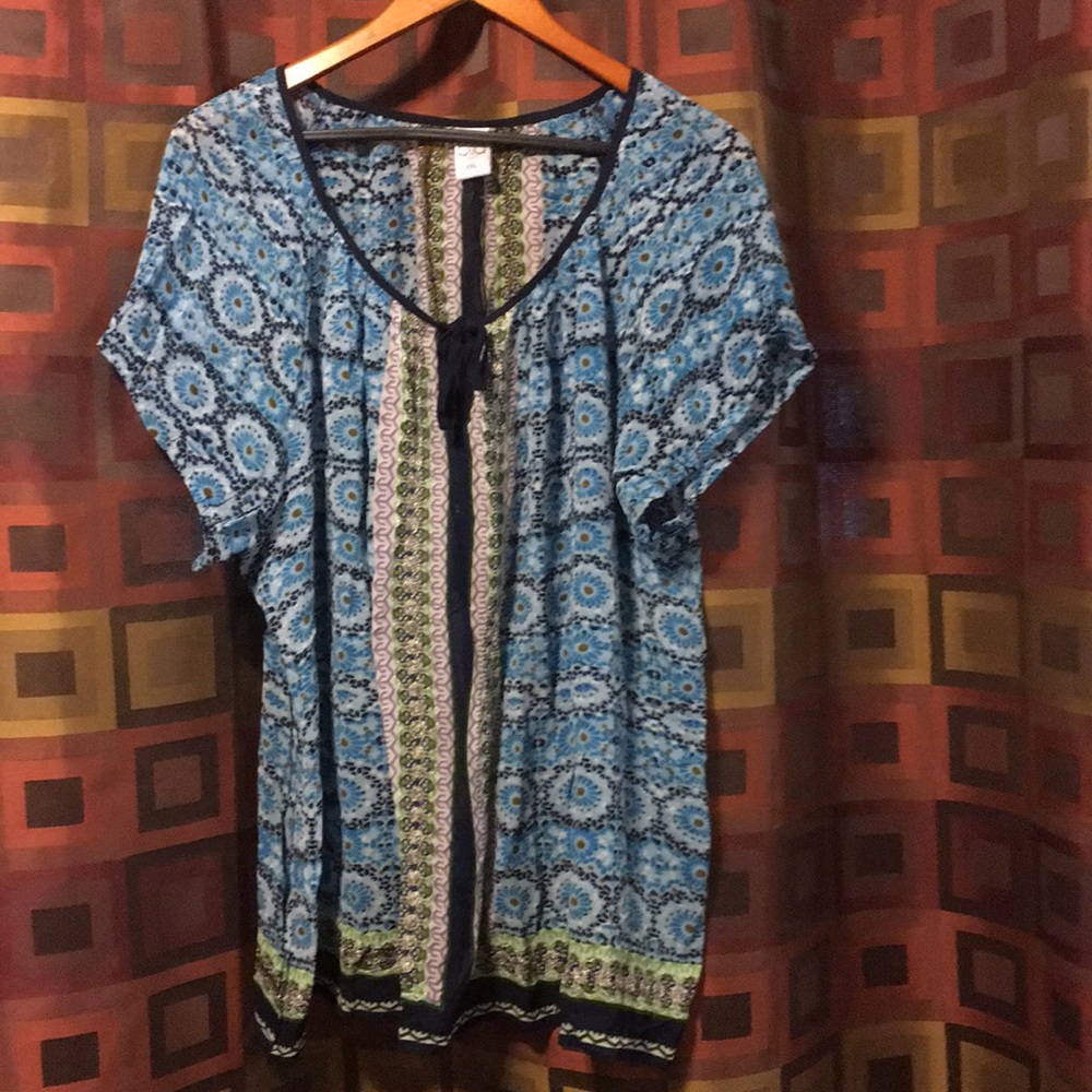 bila Print top